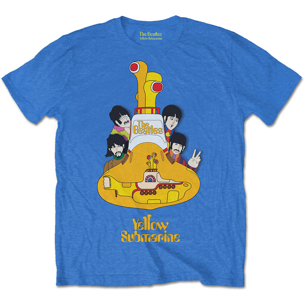 Image of The Beatles T-Shirt-Yellow Submarine Amplified
